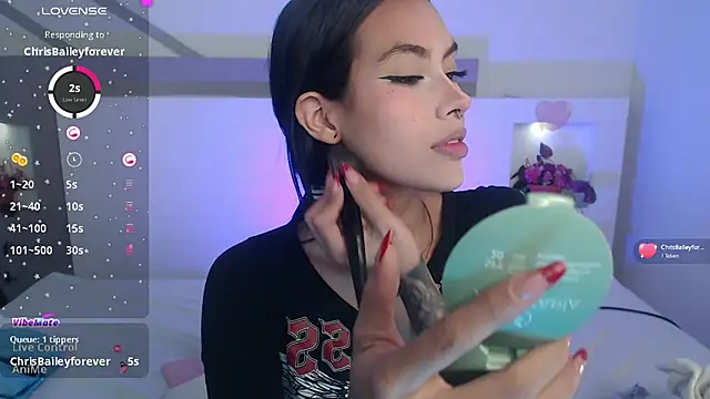 Snapshot of VenusEvans1 chatting on February 7, 2025, 10:09 pm VenusEvans1 online show from February 7, 2025, 10:09 pm