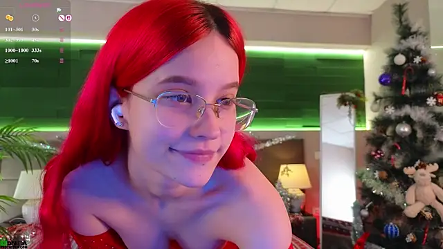 Rina Red online show from December 19, 2025, 1:42 am