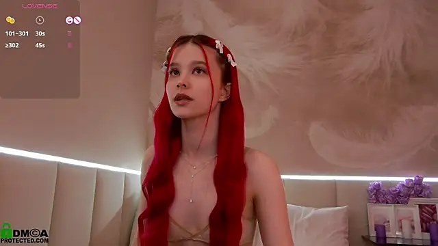 Rina Red online show from March 15, 2025, 1:41 am