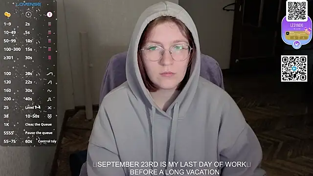 LesyaOxi online show from September 16, 2025, 8:48 am