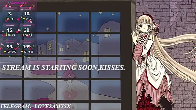 Lovelyamyy online show from May 13, 2026, 1:07 pm