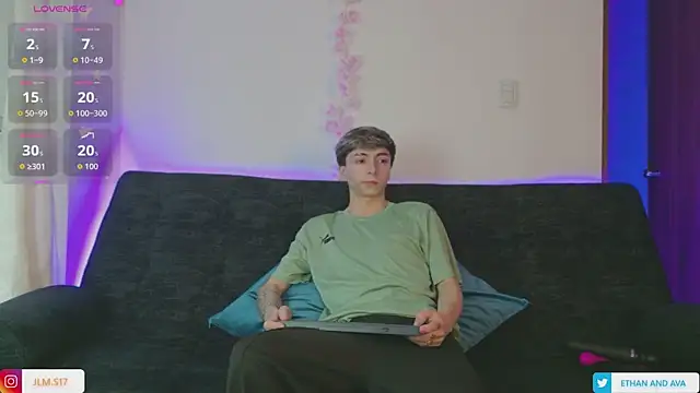 Snapshot of ethan_and_ava chatting on July 23, 2026, 12:24 pm ethan and ava online show from July 23, 2026, 12:24 pm
