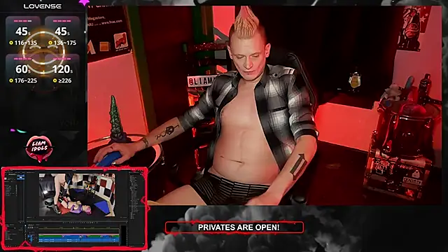 Snapshot of LiamIdols chatting on January 23, 2025, 6:24 pm LiamIdols online show from January 23, 2025, 6:24 pm