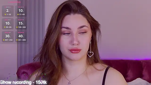 KiraBarlows online show from February 7, 2026, 8:28 pm