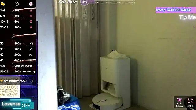 chanentino2 online show from January 5, 2026, 7:06 pm