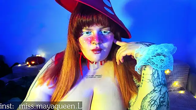 missmayaqueen online show from October 31, 2025, 11:29 am