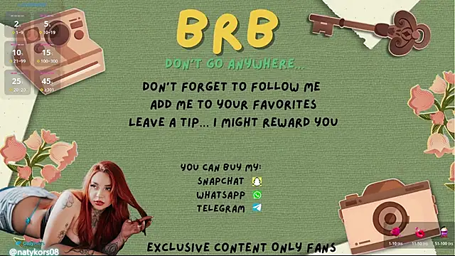 natyk m online show from April 18, 2026, 6:32 pm