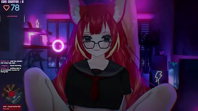 Snapshot of LewdKira_VT chatting on June 6, 2026, 4:45 pm LewdKira VT online show from June 6, 2026, 4:45 pm