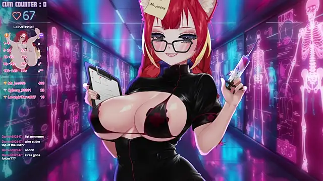 LewdKira VT online show from April 16, 2026, 9:39 pm