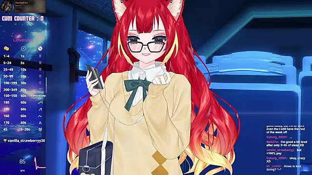 LewdKira VT online show from January 7, 2026, 5:51 pm