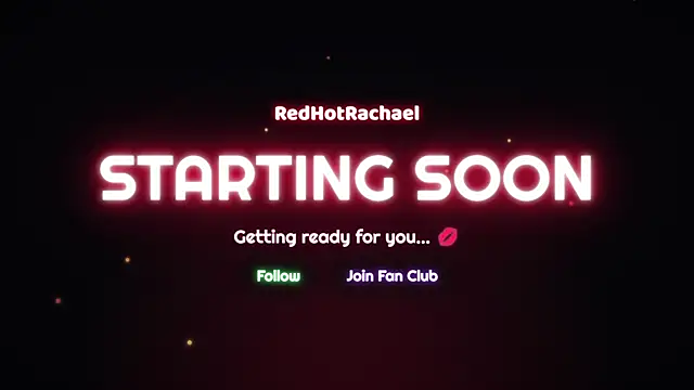 RedHotRachael online show from June 5, 2026, 2:56 pm