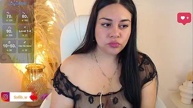 Sofi BBW online show from April 20, 2026, 12:41 pm