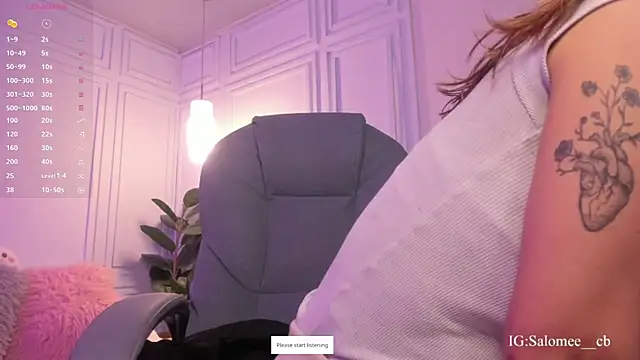 Snapshot of Salome__evans chatting on November 6, 2025, 1:26 pm Salome evans online show from November 6, 2025, 1:26 pm