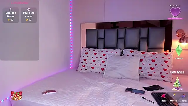 SofiArias online show from January 6, 2026, 10:14 pm