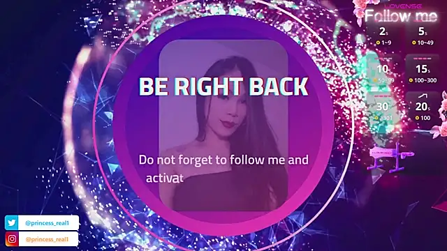 princess0303 online show from April 21, 2026, 10:38 pm