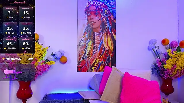 Snapshot of Eimy_Adamss chatting on February 22, 2025, 9:23 am Eimy Adamss online show from February 22, 2025, 9:23 am