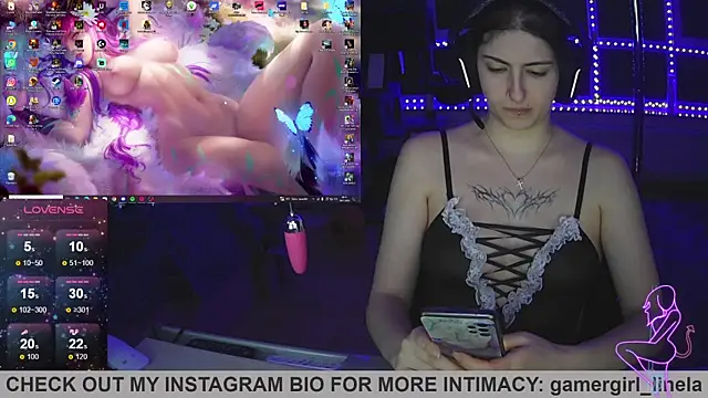 Gamergirl-Linela online show from November 10, 2025, 5:45 am