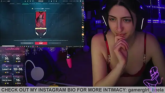 Gamergirl-Linela online show from November 17, 2025, 6:23 pm