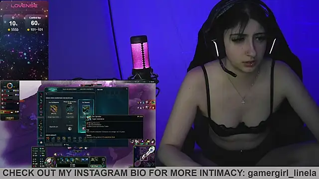 Gamergirl-Linela online show from January 10, 2026, 11:22 pm