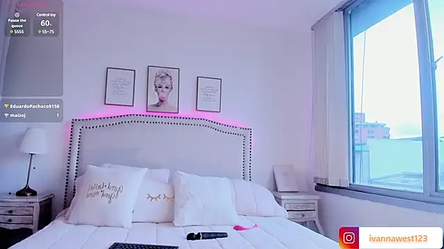 Snapshot of Ivanna_West chatting on March 20, 2025, 6:09 pm Ivanna West online show from March 20, 2025, 6:09 pm