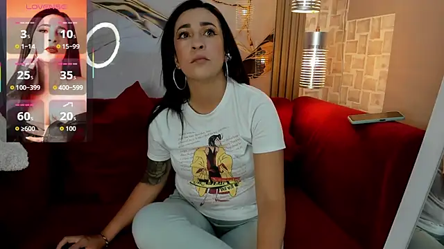 Bella williamss  online show from October 24, 2025, 8:08 pm