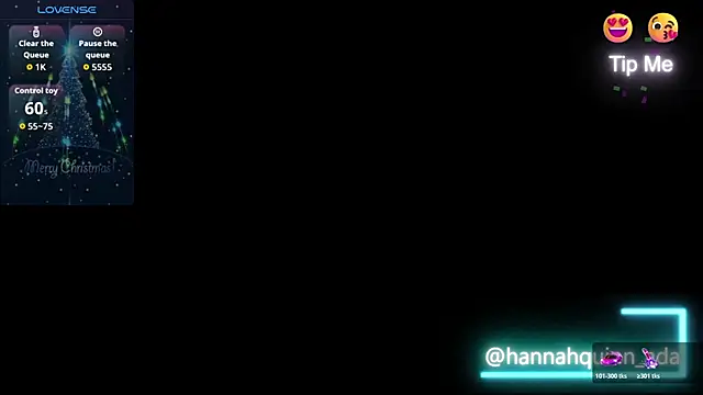 Hanaahquinn online show from January 16, 2026, 11:47 am