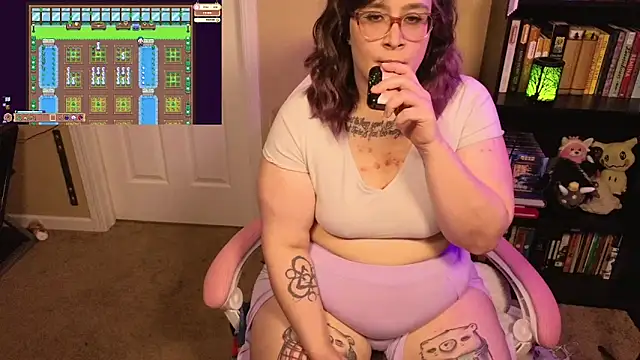 VioletNova online show from March 9, 2025, 1:46 am