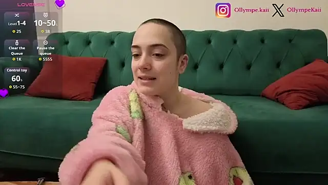 OllympeKaii online show from November 24, 2025, 4:34 am