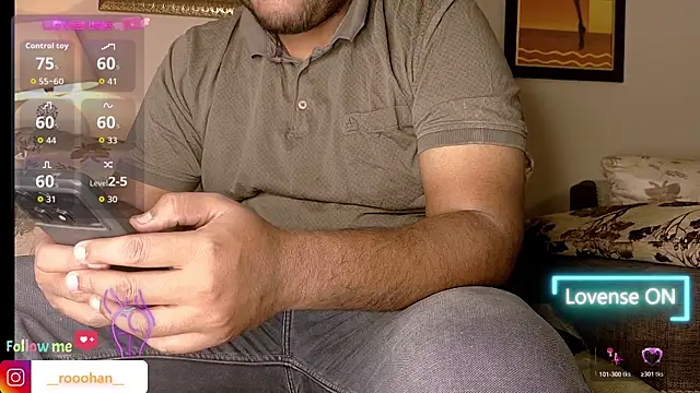 Naughty Rohan  online show from March 1, 2026, 6:46 am