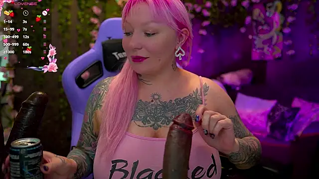 Snapshot of BlackedBarbie chatting on September 24, 2025, 12:55 pm BlackedBarbie online show from September 24, 2025, 12:55 pm