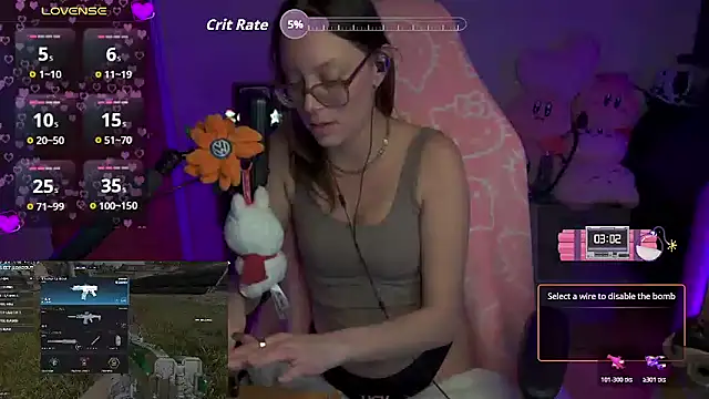 SpaceCowWhore online show from March 6, 2026, 6:19 am