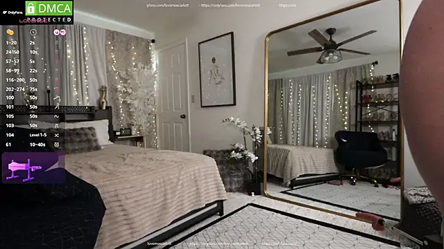 Snapshot of LoveMoScarlett chatting on November 20, 2025, 8:20 pm LoveMoScarlett online show from November 20, 2025, 8:20 pm