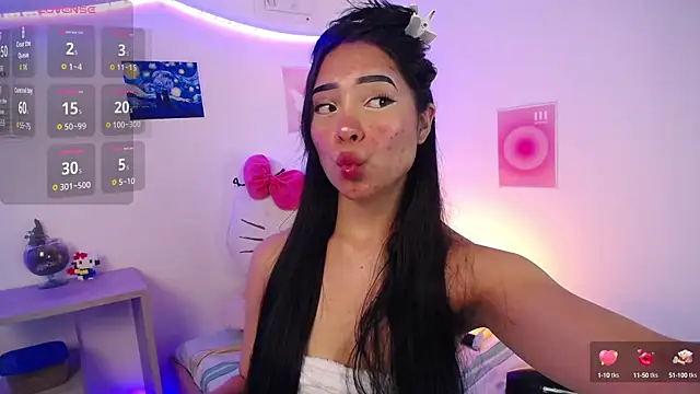 Emilybutterfly1 online show from September 18, 2025, 7:50 pm