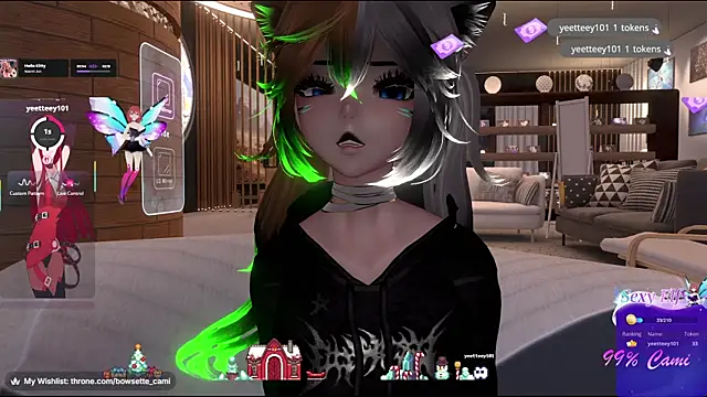 Bowsette Cami online show from December 16, 2025, 3:38 pm