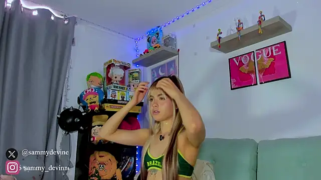 sammy devinne online show from April 19, 2026, 8:55 pm