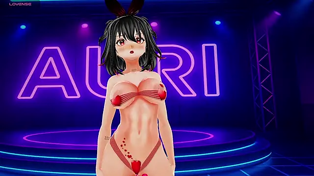 Auri Hikaru online show from April 18, 2026, 7:58 pm