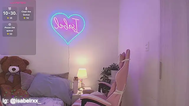 IsabelCortes online show from March 14, 2026, 9:10 pm