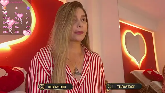 MelanyVegas online show from November 8, 2025, 8:18 am