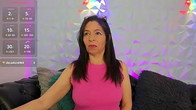 SabinaDeluxe cg online show from December 22, 2025, 12:27 pm