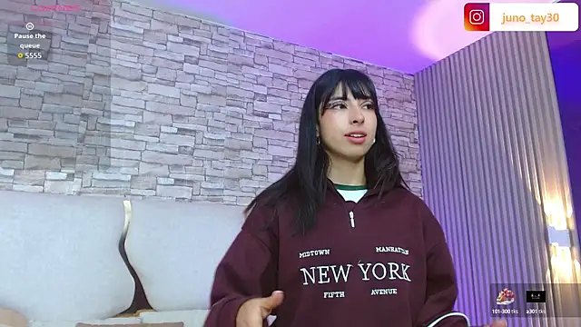 juno tay online show from October 14, 2025, 12:28 pm