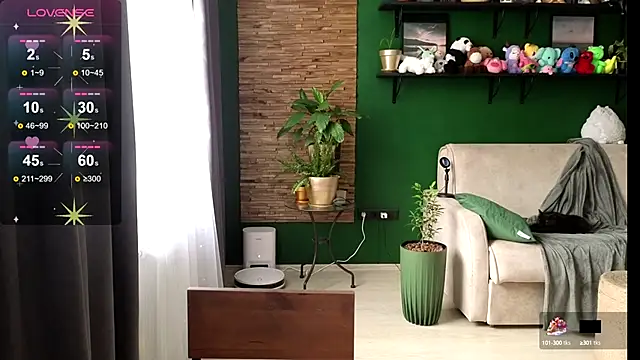 Belle Vill3575 online show from October 7, 2025, 8:59 am