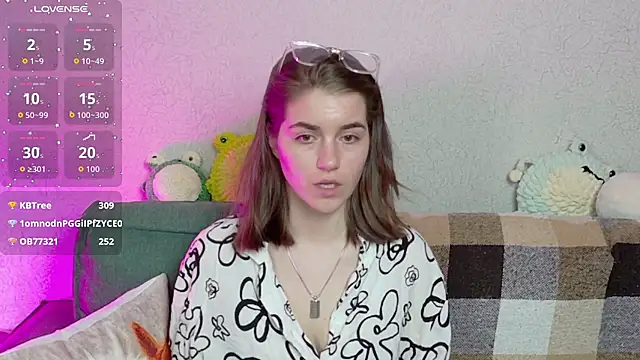 ElzaBlis online show from April 18, 2026, 8:09 pm