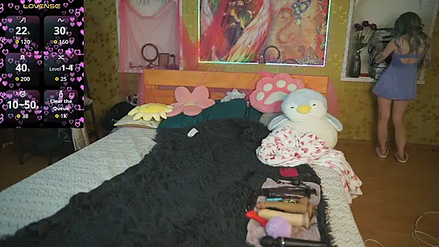 Dia Angel online show from March 10, 2026, 7:18 pm