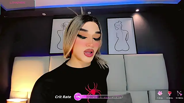 Valeriasmiithh online show from October 19, 2025, 8:22 pm