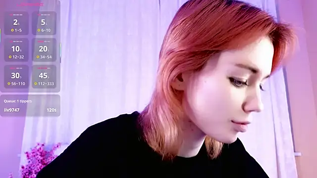 Kiara Dream online show from April 7, 2026, 8:10 pm