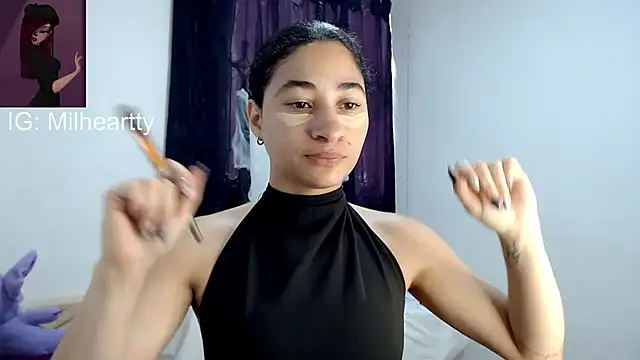 Snapshot of heartty_Milah chatting on November 1, 2025, 6:57 pm heartty Milah online show from November 1, 2025, 6:57 pm