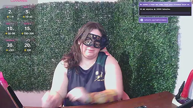 SophieSimmons  online show from September 20, 2025, 8:19 am