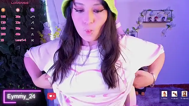 Eymmy 24 online show from April 19, 2026, 1:39 am