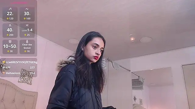 Snapshot of Leilani- chatting on October 13, 2025, 12:07 pm Leilani- online show from October 13, 2025, 12:07 pm