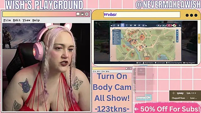 nevermakeawish online show from April 7, 2026, 9:44 am